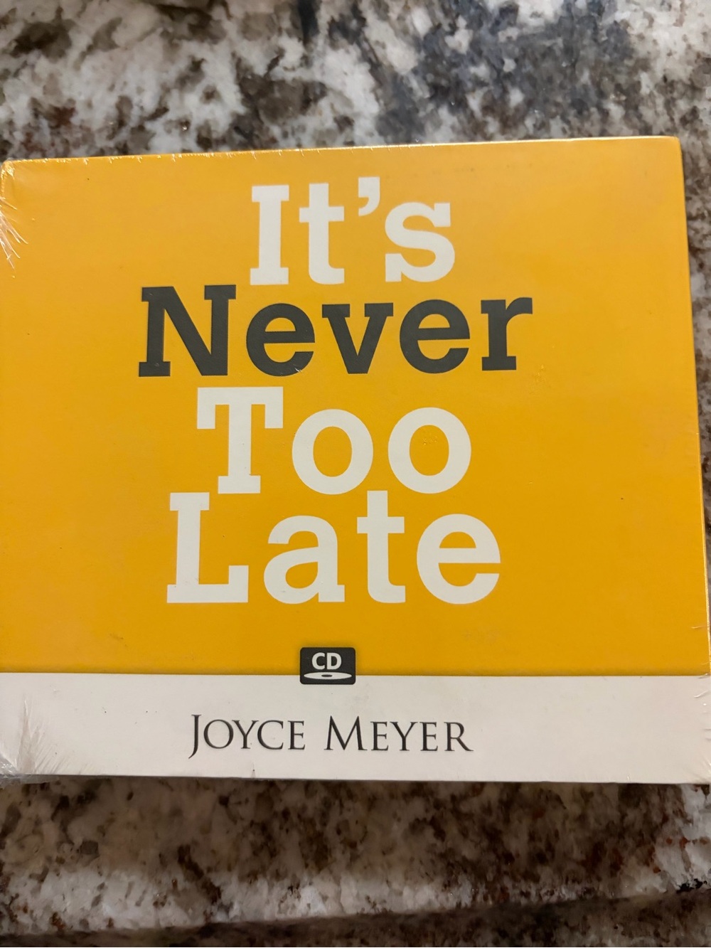 Joyce Meyer It’s Never Too Late 4 CD Teaching Set Christian Inspirational NEW